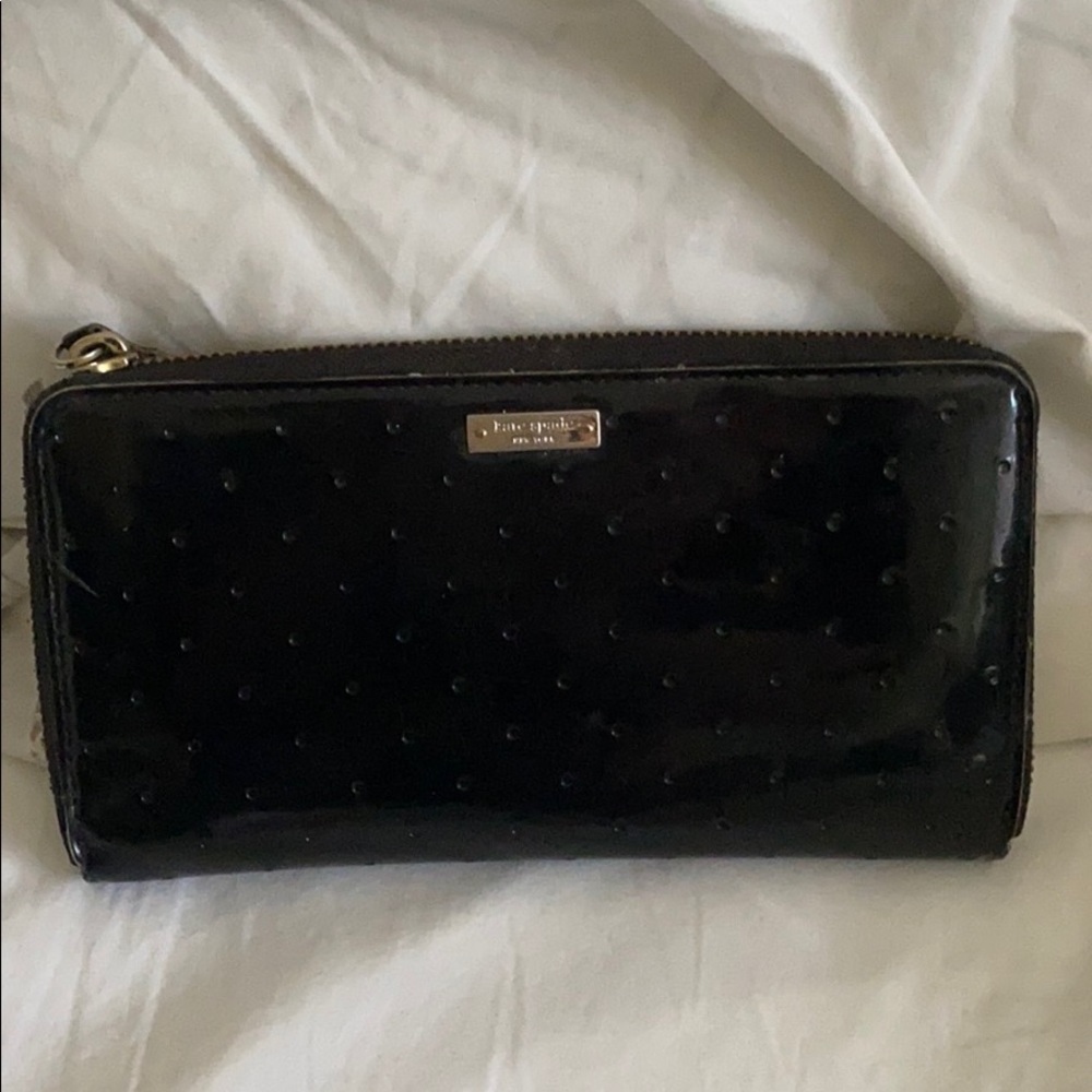 Kate spade black wallet *moving sale*